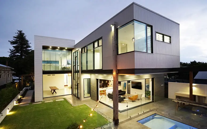 An elegant contemporary two-storey home
