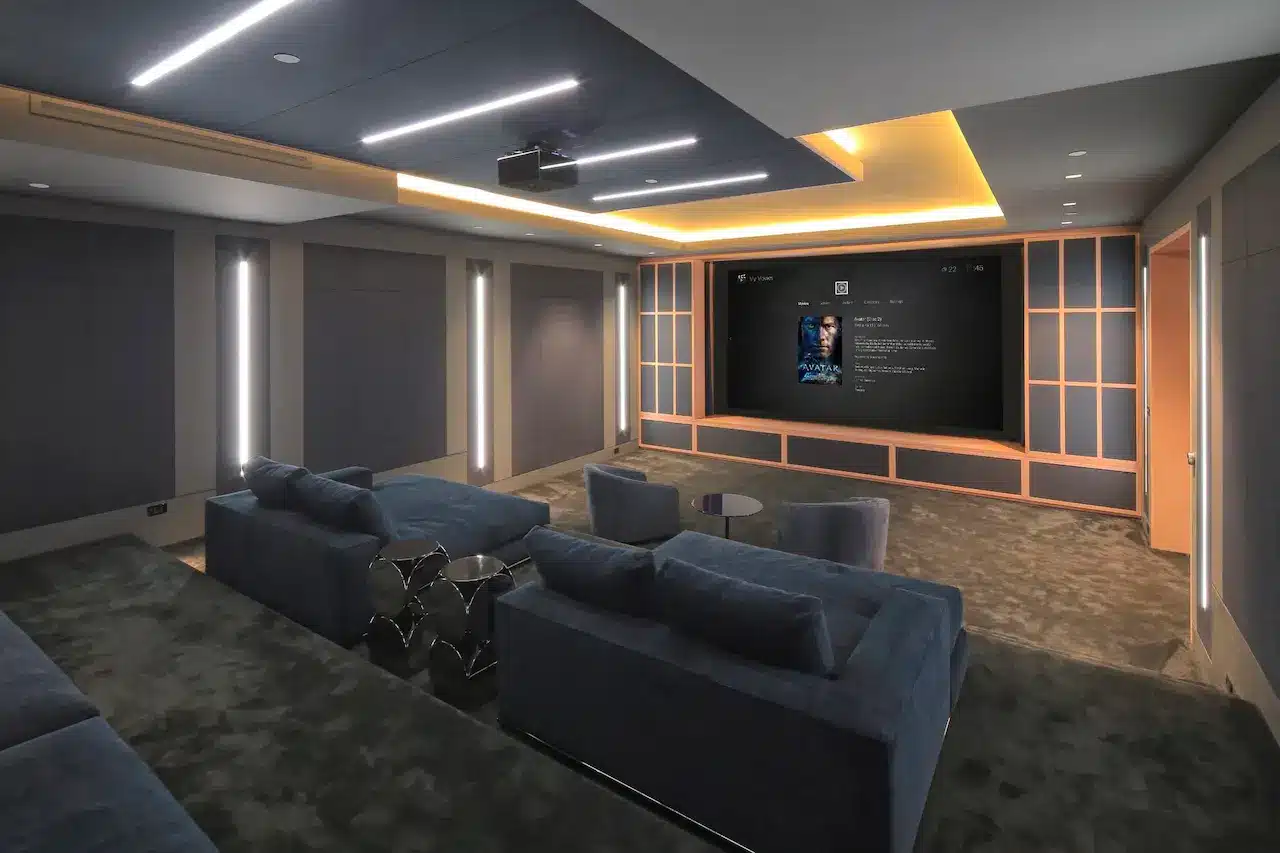 Control4 Setup Used In Home Theatre